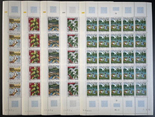 Camerun 1973 536 540 - yt, tavola