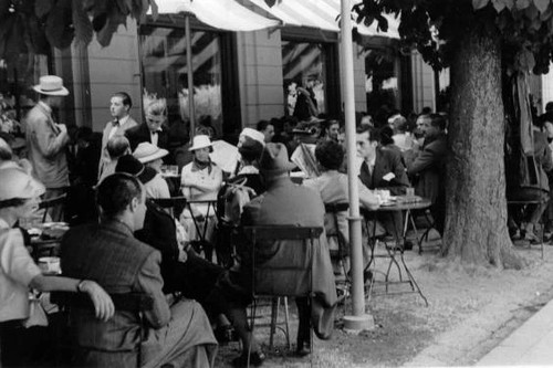 Summer season the cafe - season,