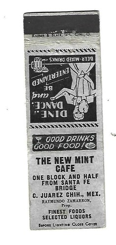The new mint cafe juarez - new, c.