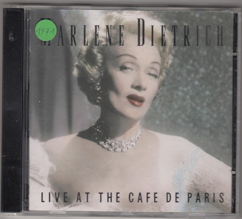 Marlene dietrich live - at, the